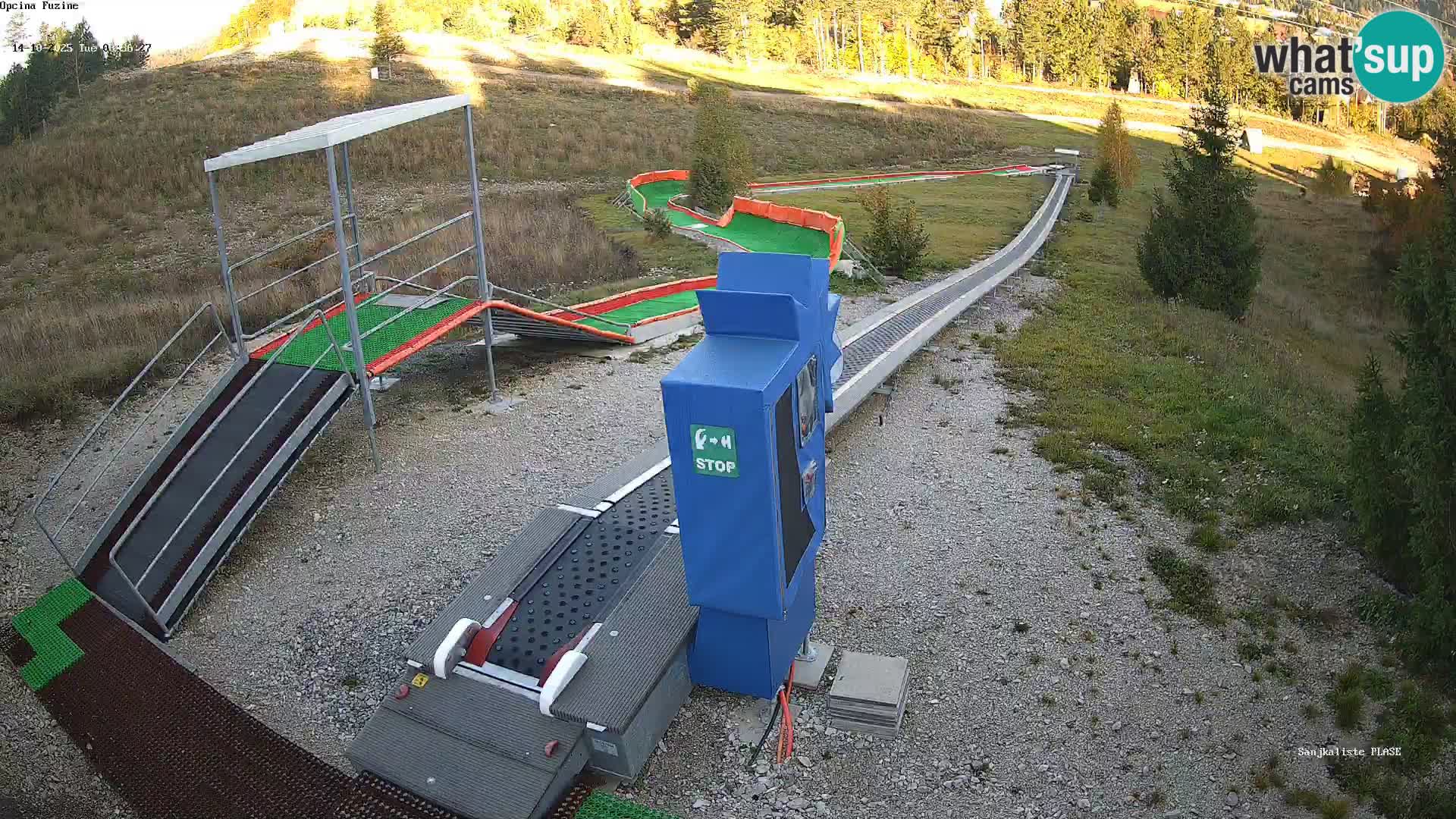 Live Webcam Rodelbahn Fužine – Kroatien