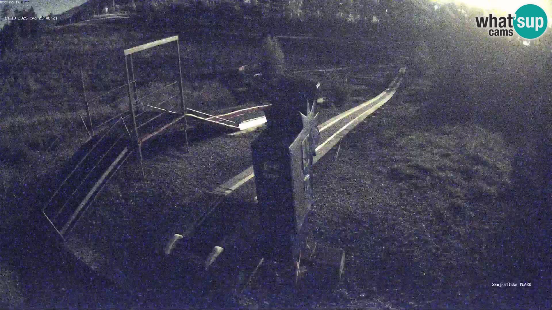 Live webcam Fužine toboggan run – Croatia