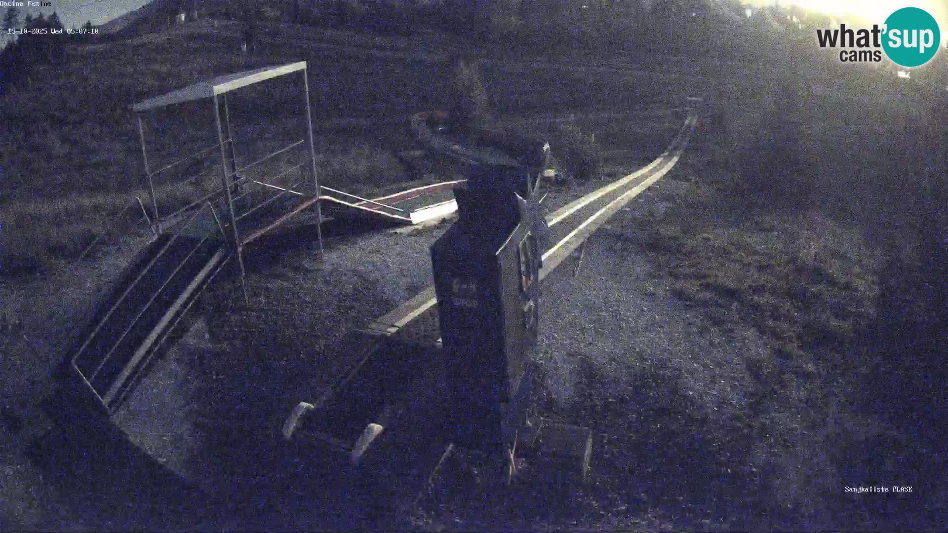 Webcam en direct Piste de luge de Fužine – Croatie