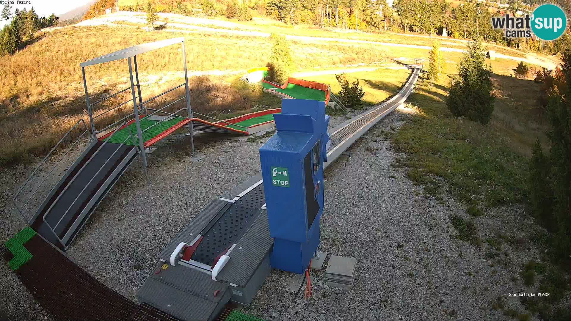 Live Webcam Rodelbahn Fužine – Kroatien