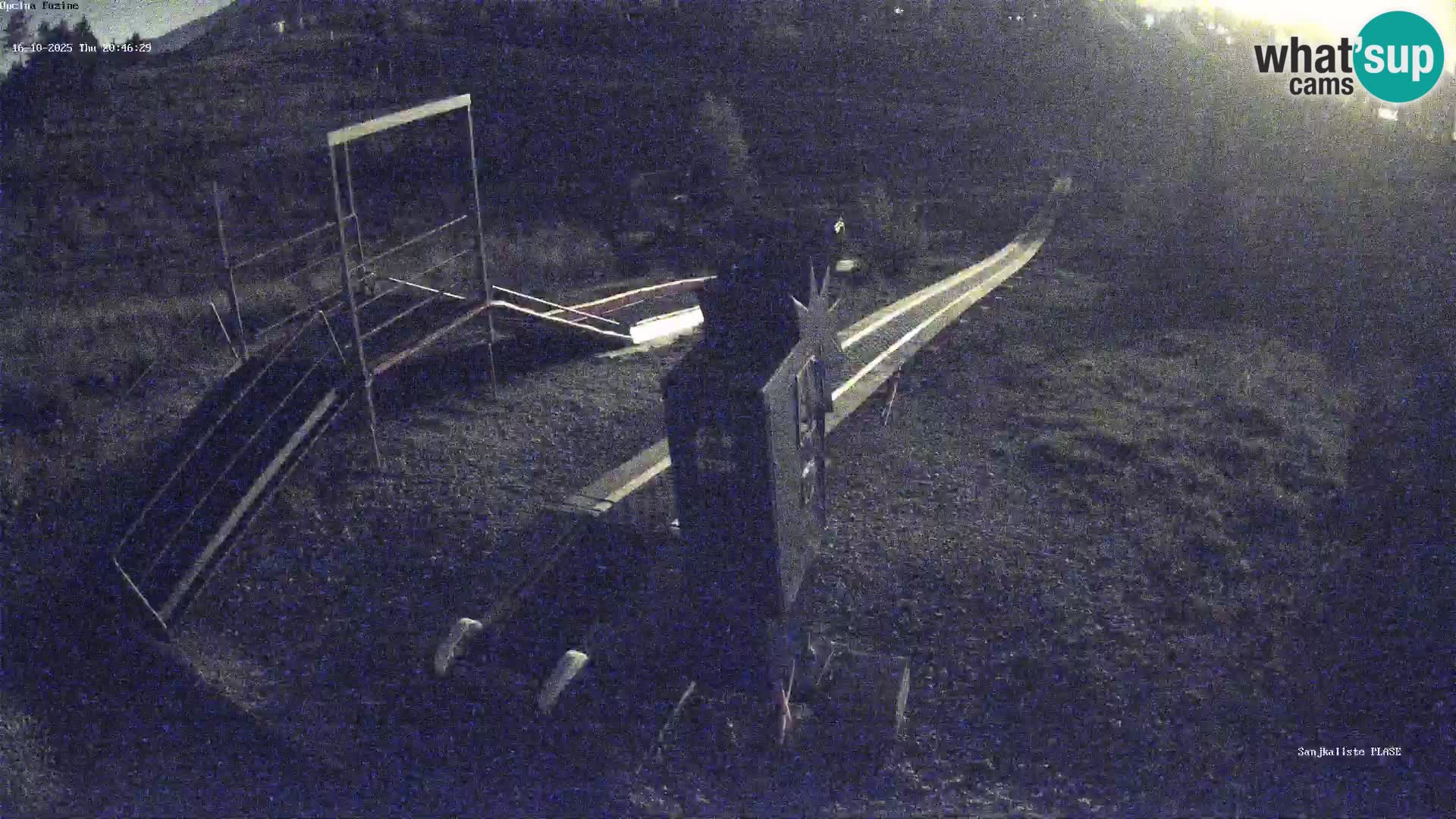 Live webcam Pista da slittino Fužine – Croazia