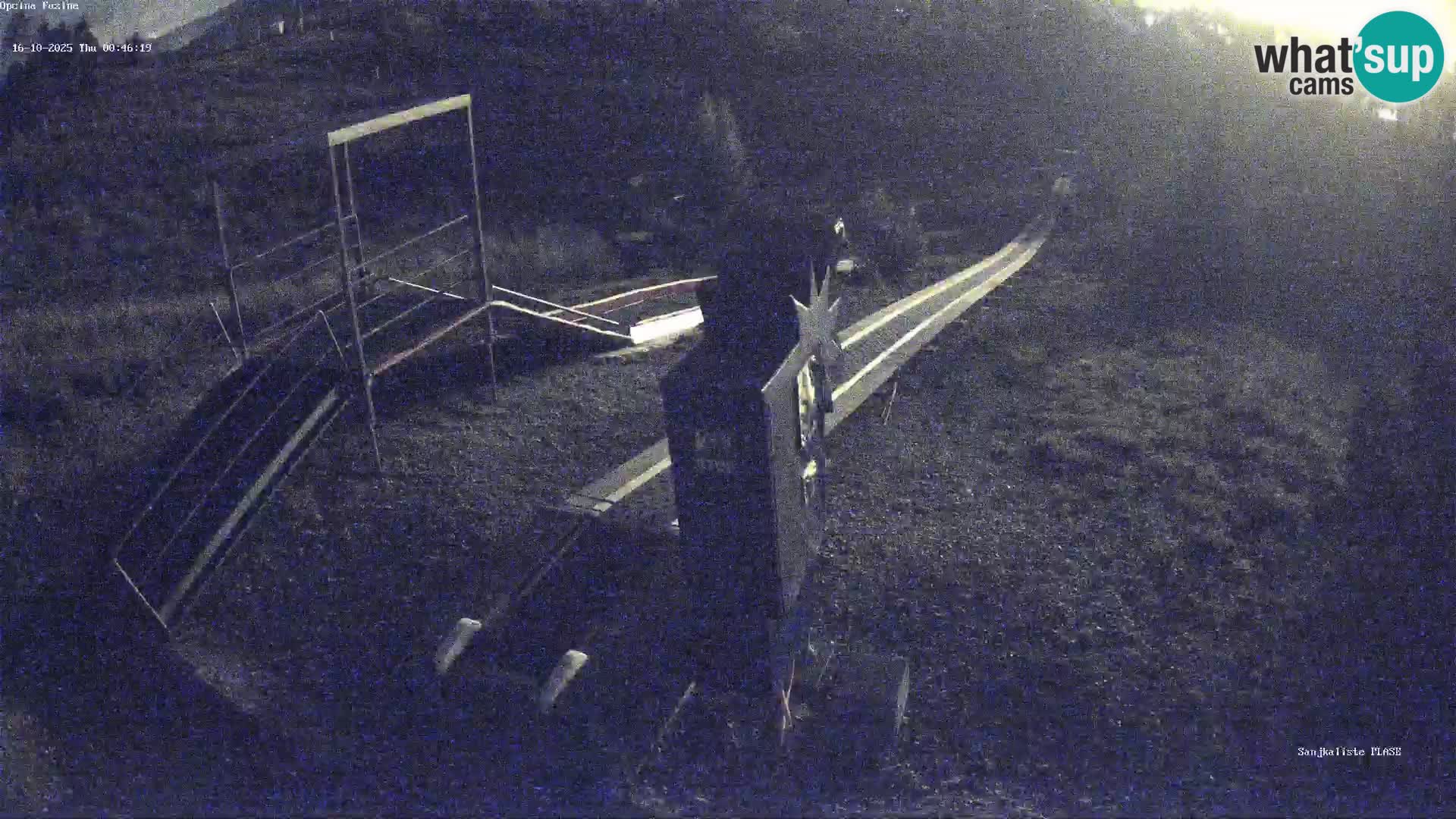 Live webcam Pista da slittino Fužine – Croazia