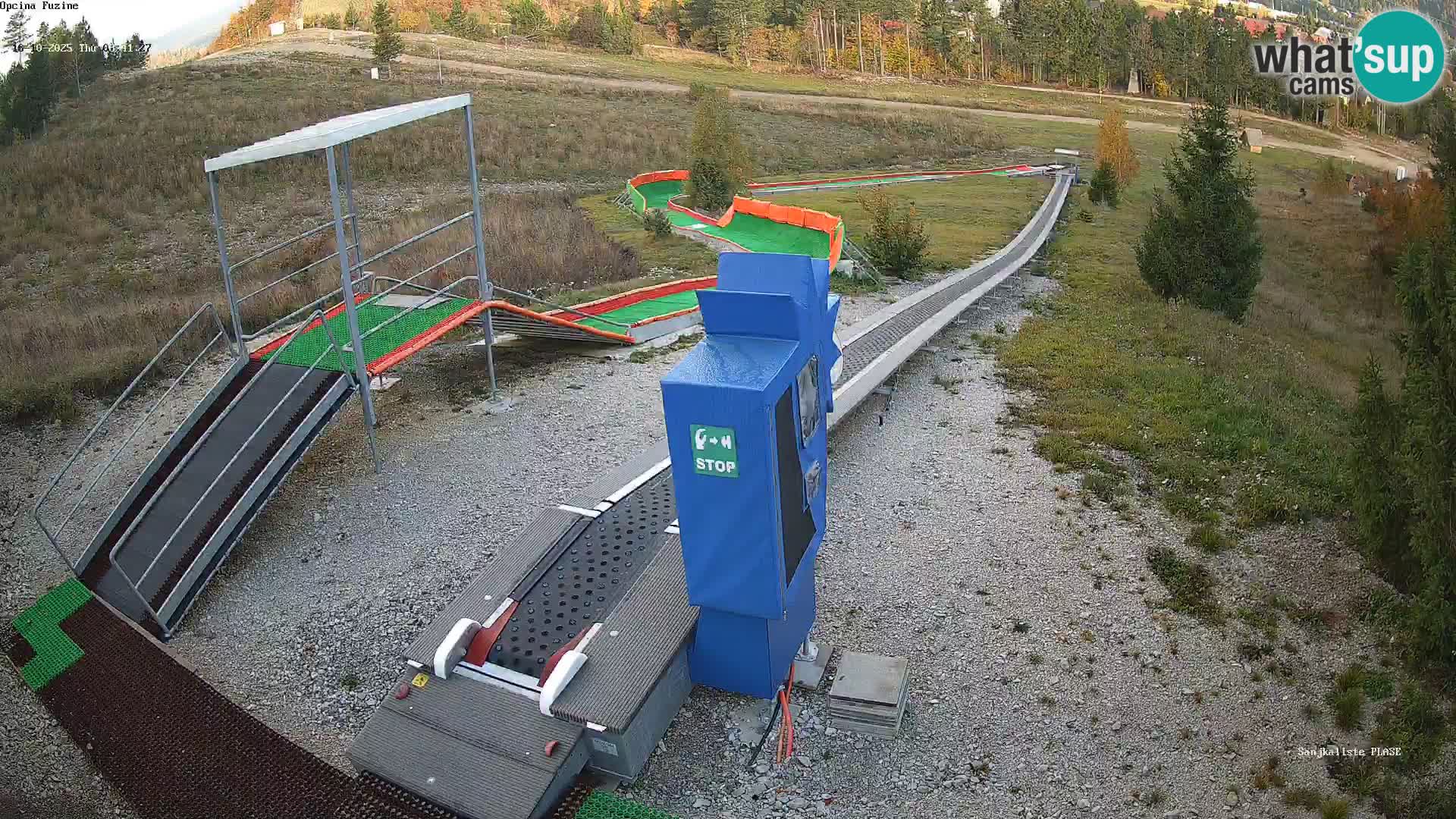 Live Webcam Rodelbahn Fužine – Kroatien