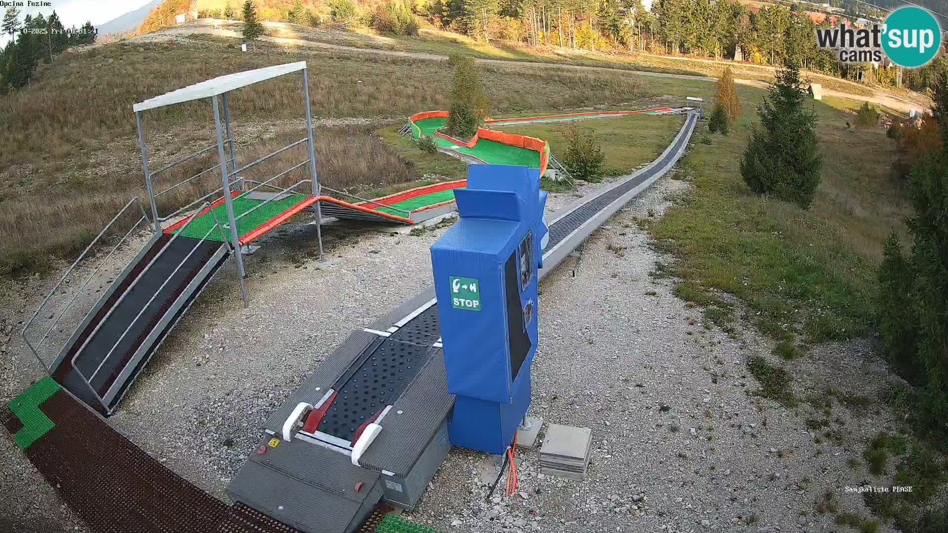 Live Webcam Rodelbahn Fužine – Kroatien