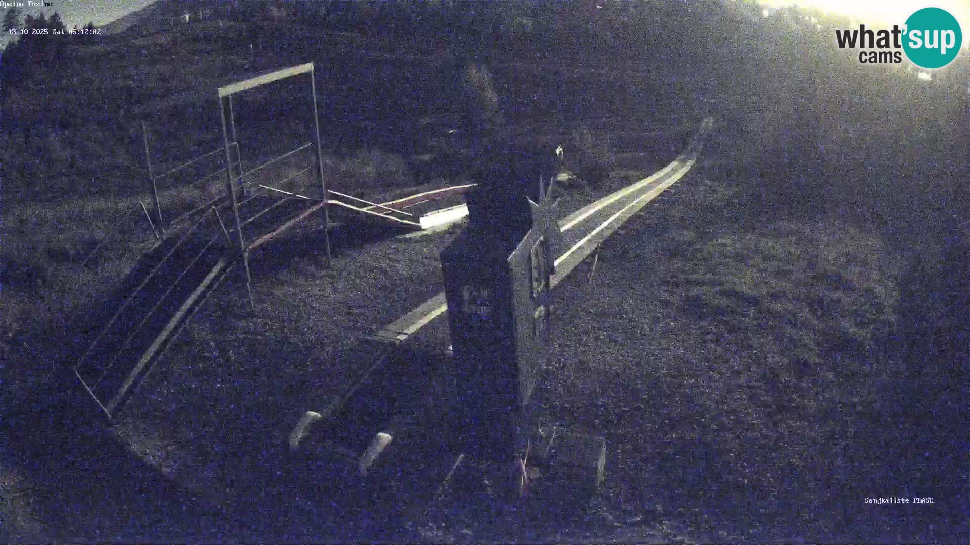 Live webcam Pista da slittino Fužine – Croazia