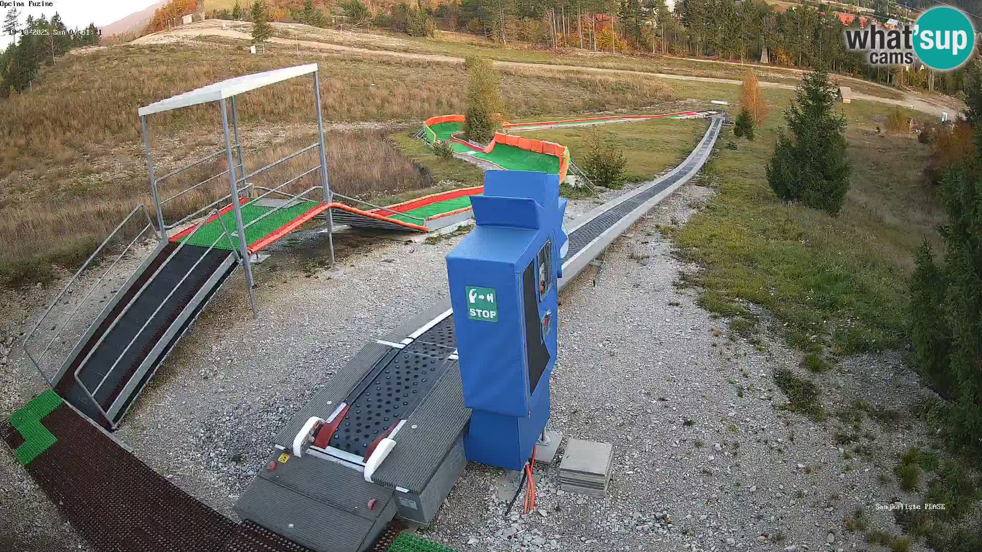 Live Webcam Rodelbahn Fužine – Kroatien