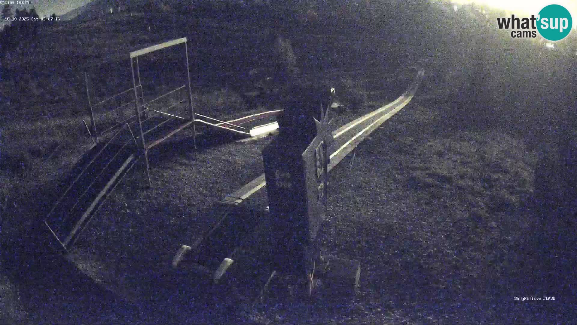 Webcam en direct Piste de luge de Fužine – Croatie