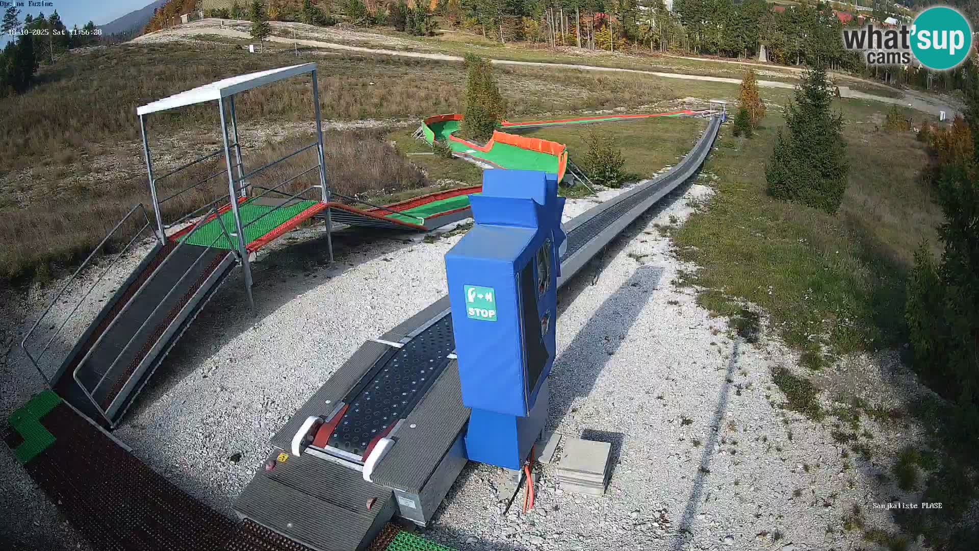 Live Webcam Rodelbahn Fužine – Kroatien