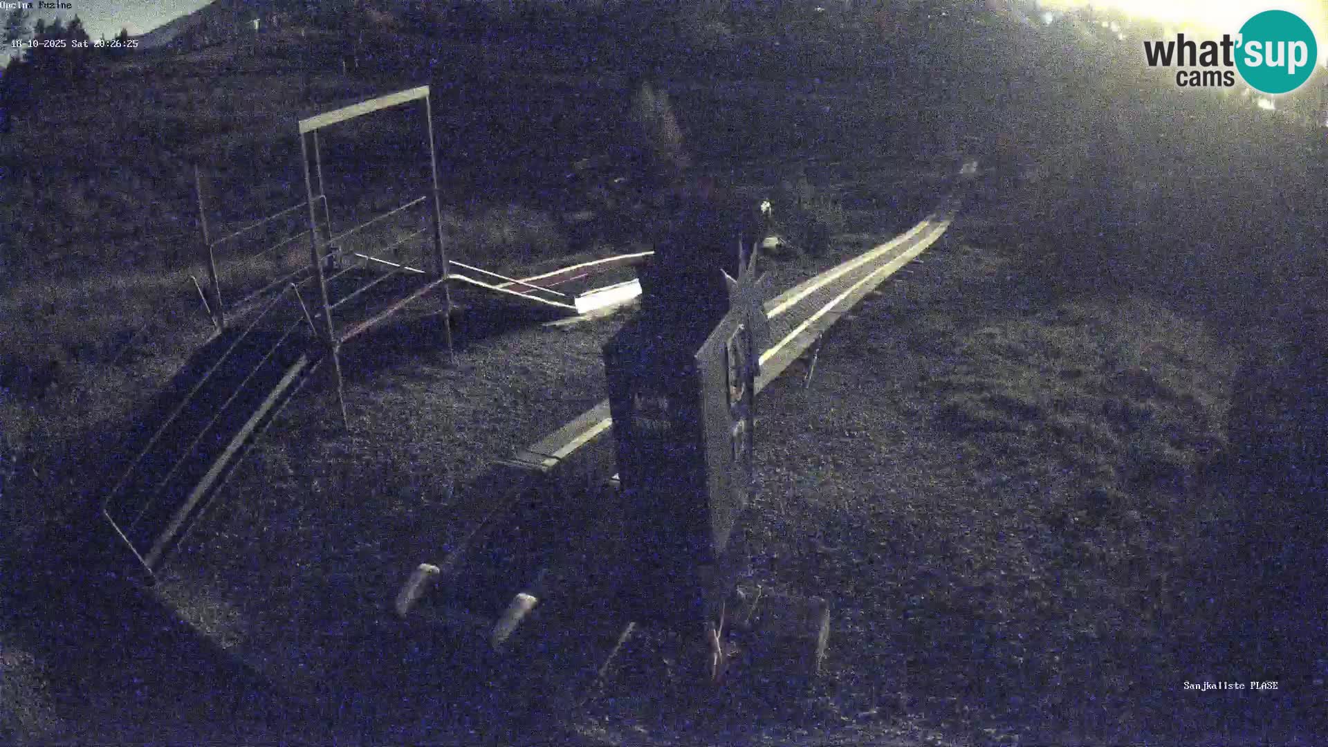 Webcam en vivo Pista de trineo Fužine – Croacia
