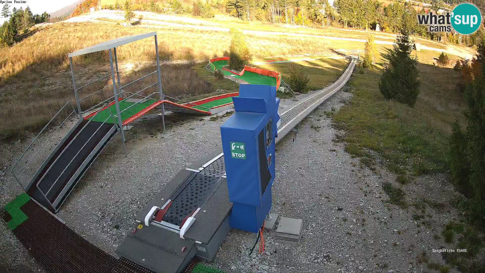 Live Webcam Rodelbahn Fužine – Kroatien