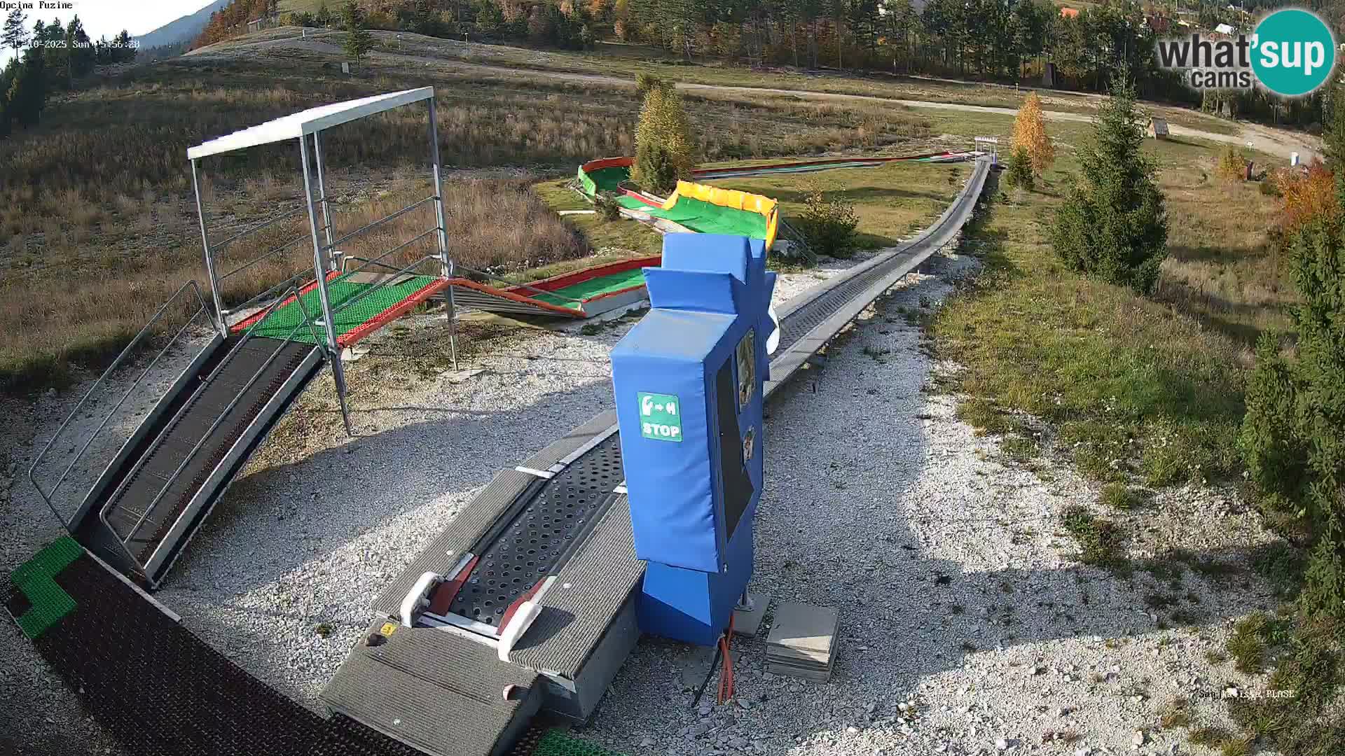 Spletna kamera v živo Sankališče Fužine – Hrvaška