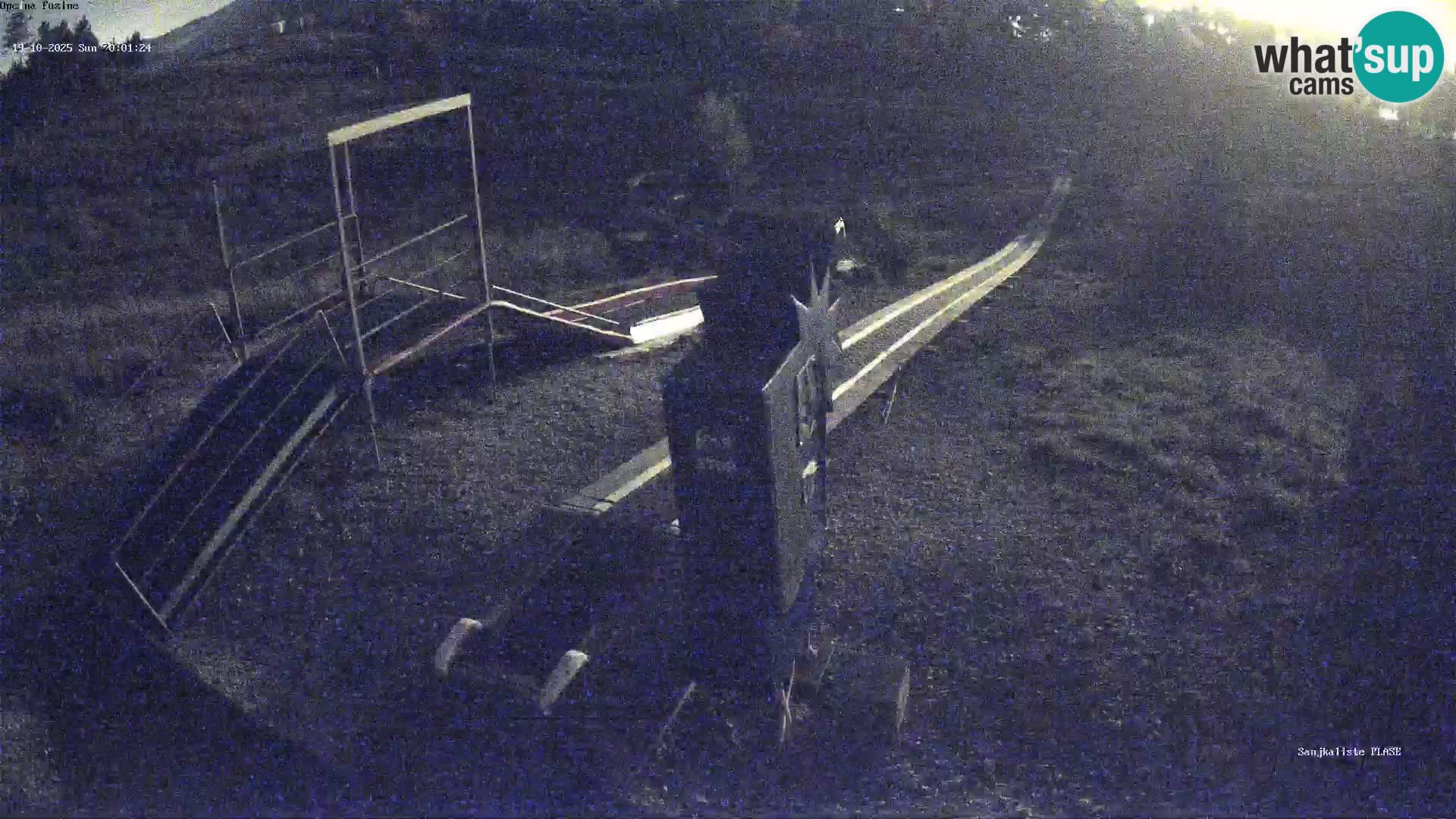 Webcam en vivo Pista de trineo Fužine – Croacia