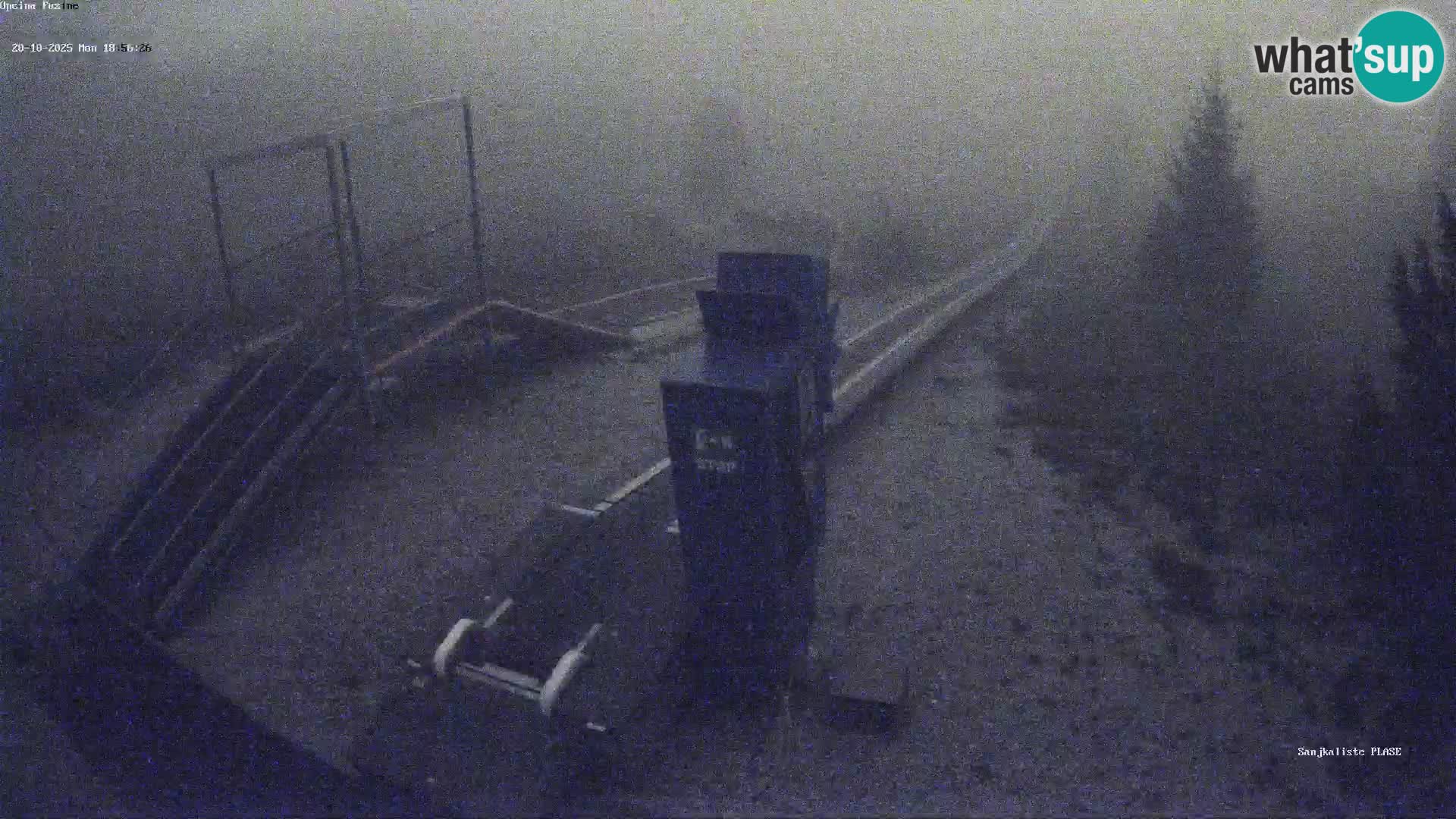 Live webcam Fužine toboggan run – Croatia