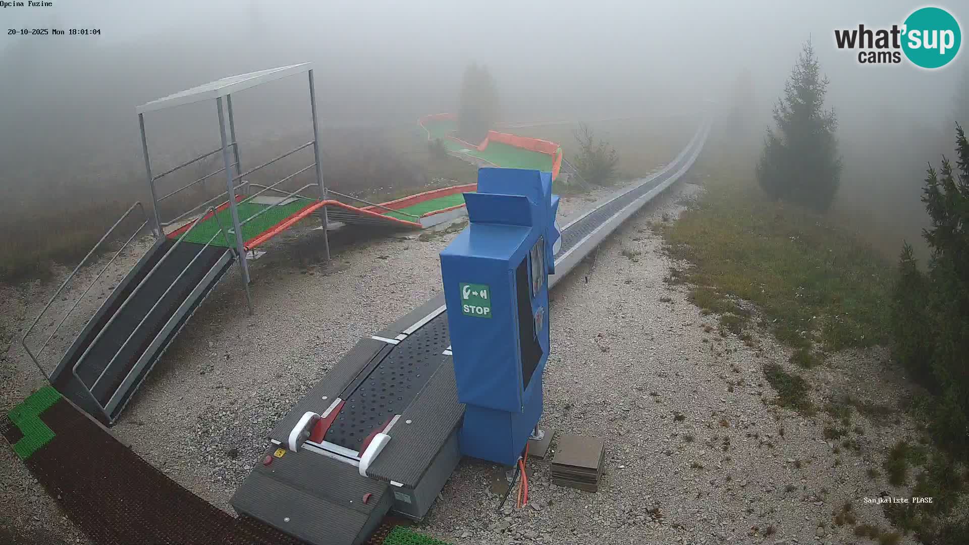 Live Webcam Rodelbahn Fužine – Kroatien