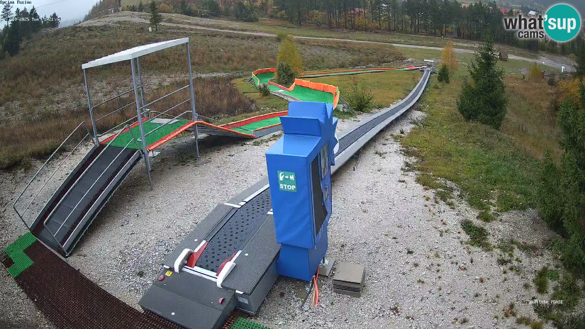 Live Webcam Rodelbahn Fužine – Kroatien