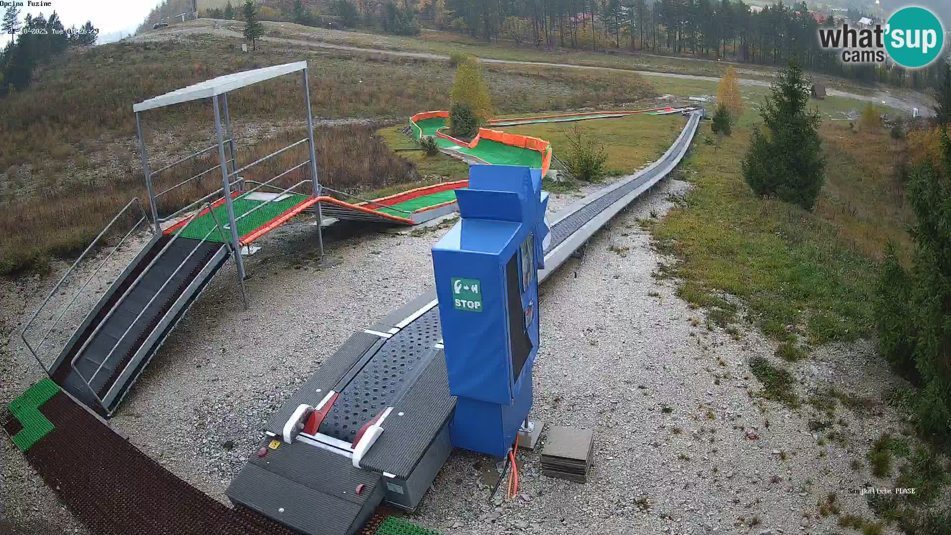 Live Webcam Rodelbahn Fužine – Kroatien