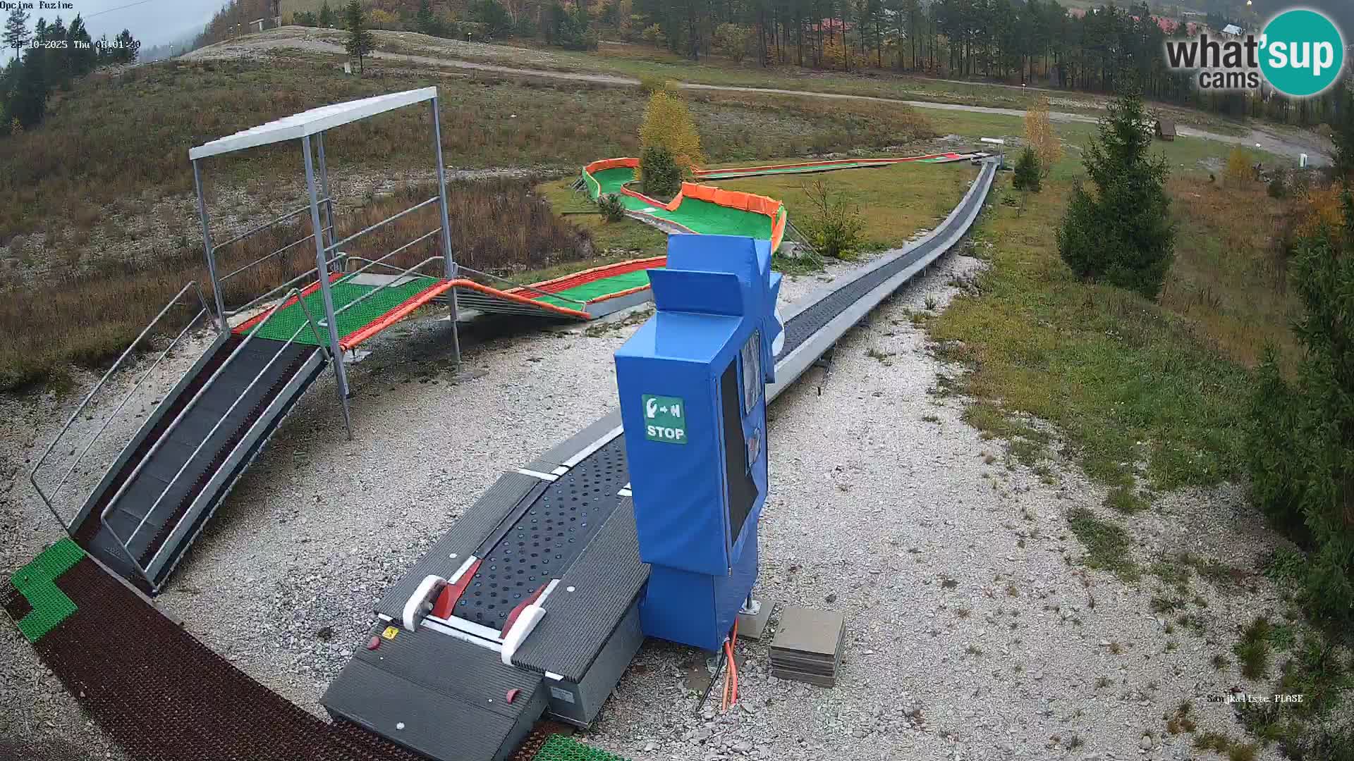 Live Webcam Rodelbahn Fužine – Kroatien
