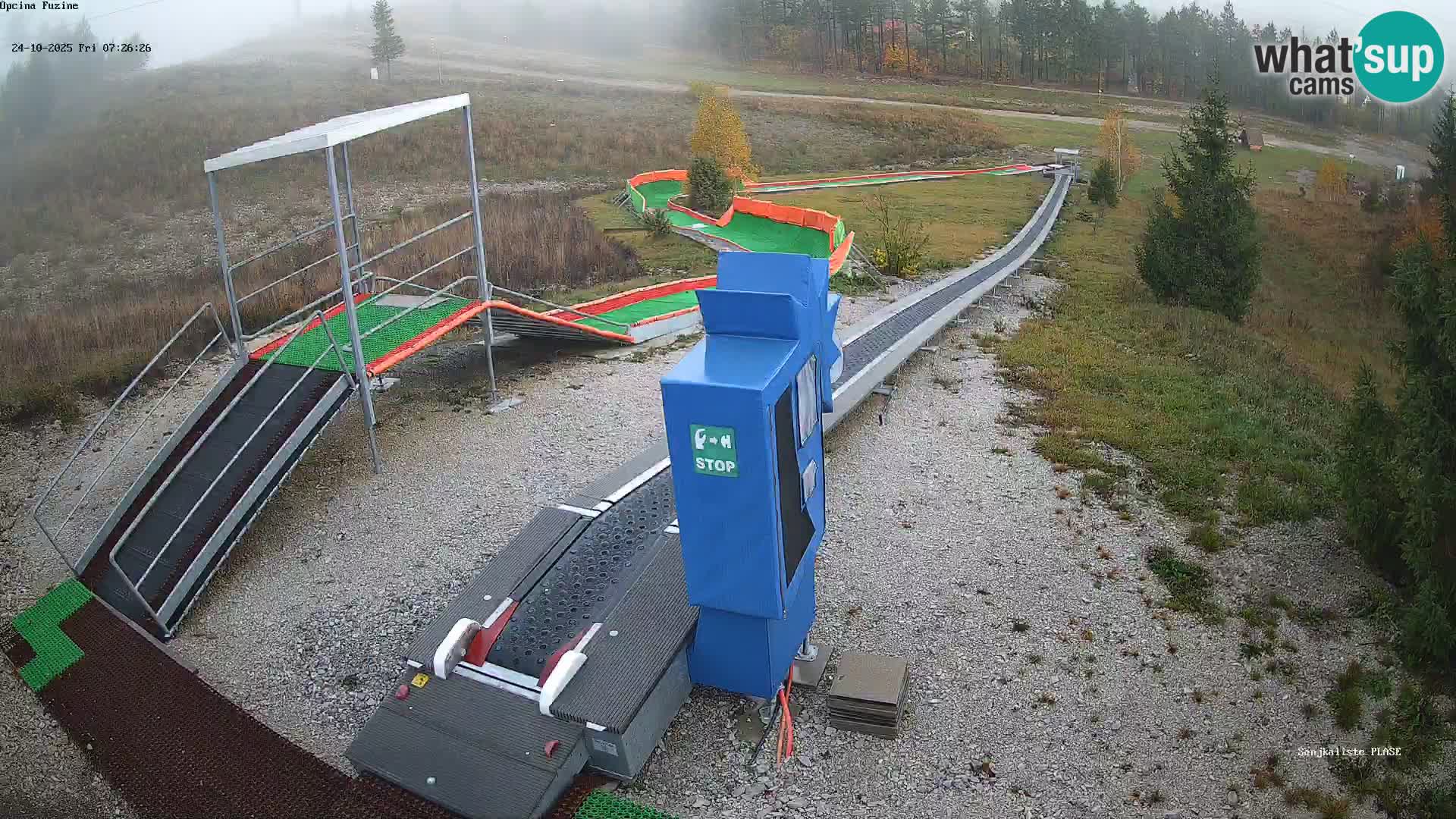 Live Webcam Rodelbahn Fužine – Kroatien