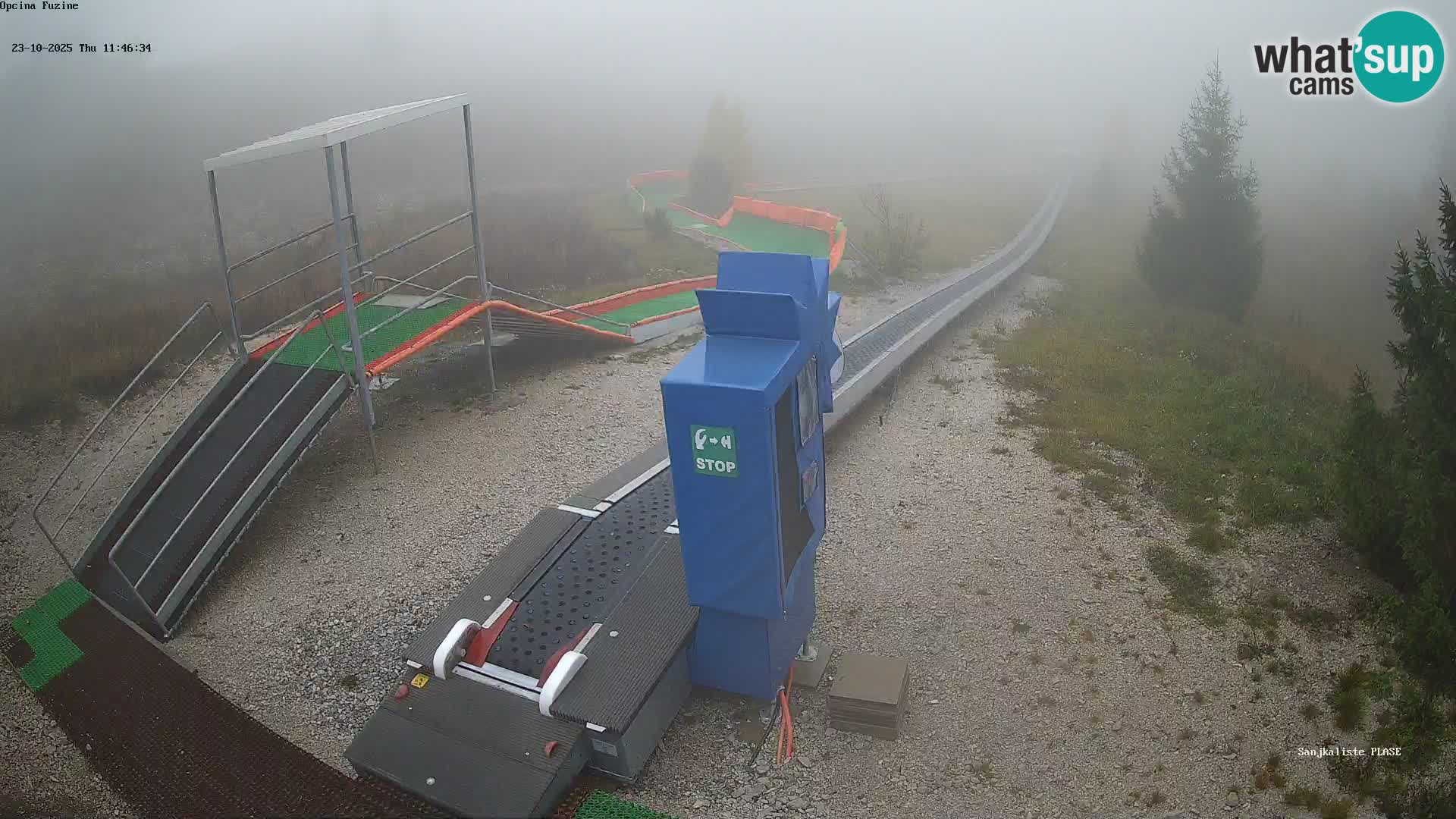Live Webcam Rodelbahn Fužine – Kroatien
