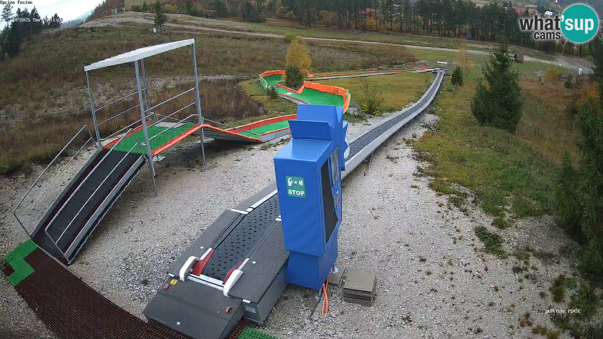 Live Webcam Rodelbahn Fužine – Kroatien