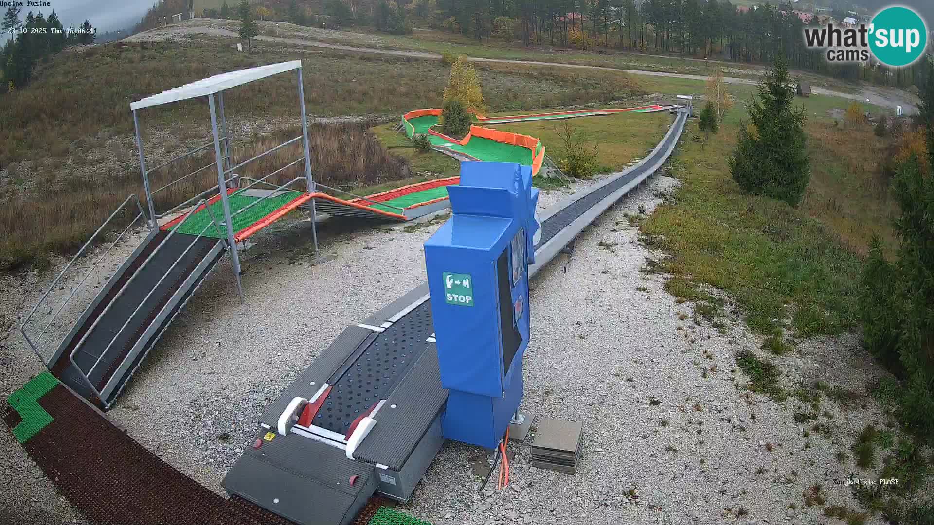 Live Webcam Rodelbahn Fužine – Kroatien