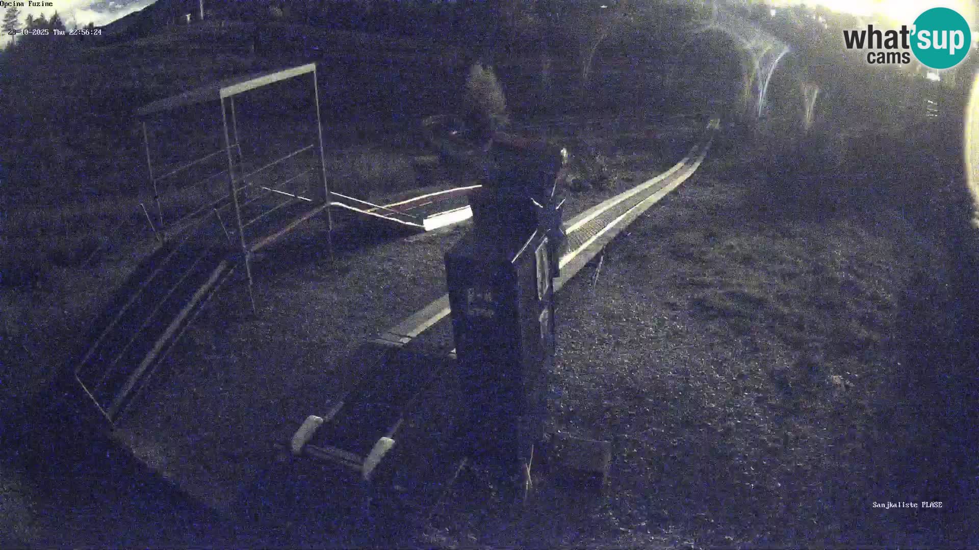 Live webcam Fužine toboggan run – Croatia