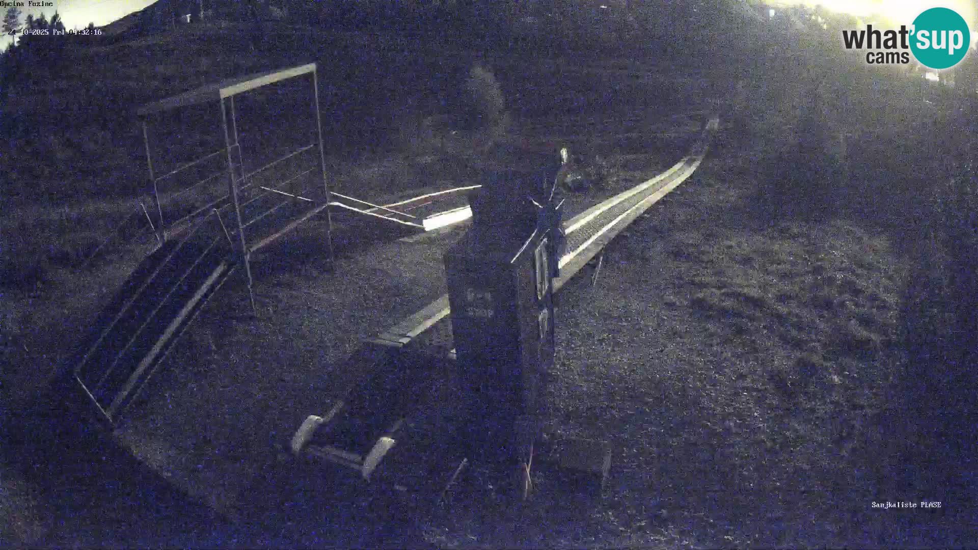 Webcam en direct Piste de luge de Fužine – Croatie