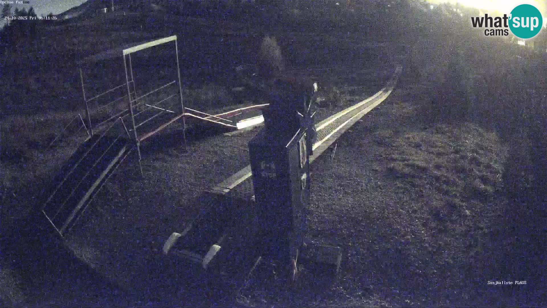 Live webcam Pista da slittino Fužine – Croazia