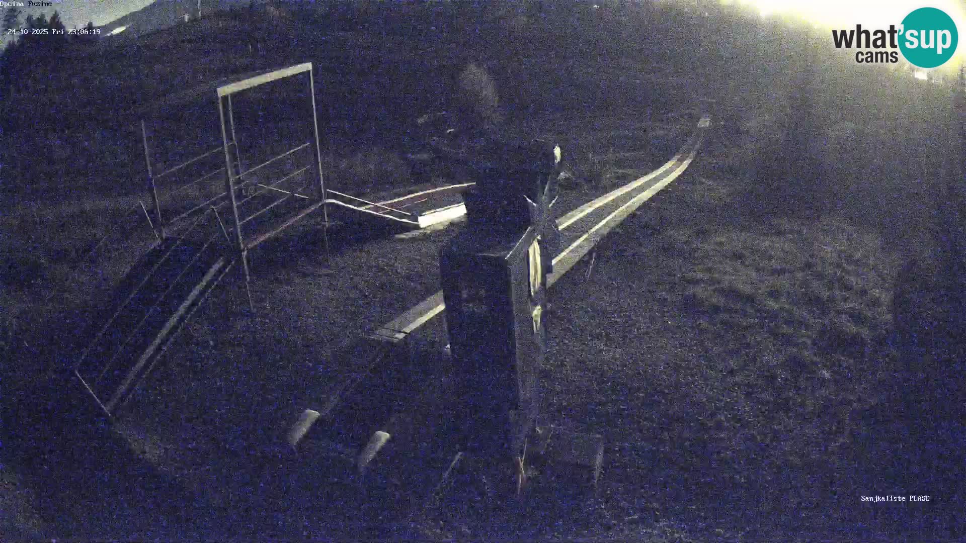Live webcam Fužine toboggan run – Croatia