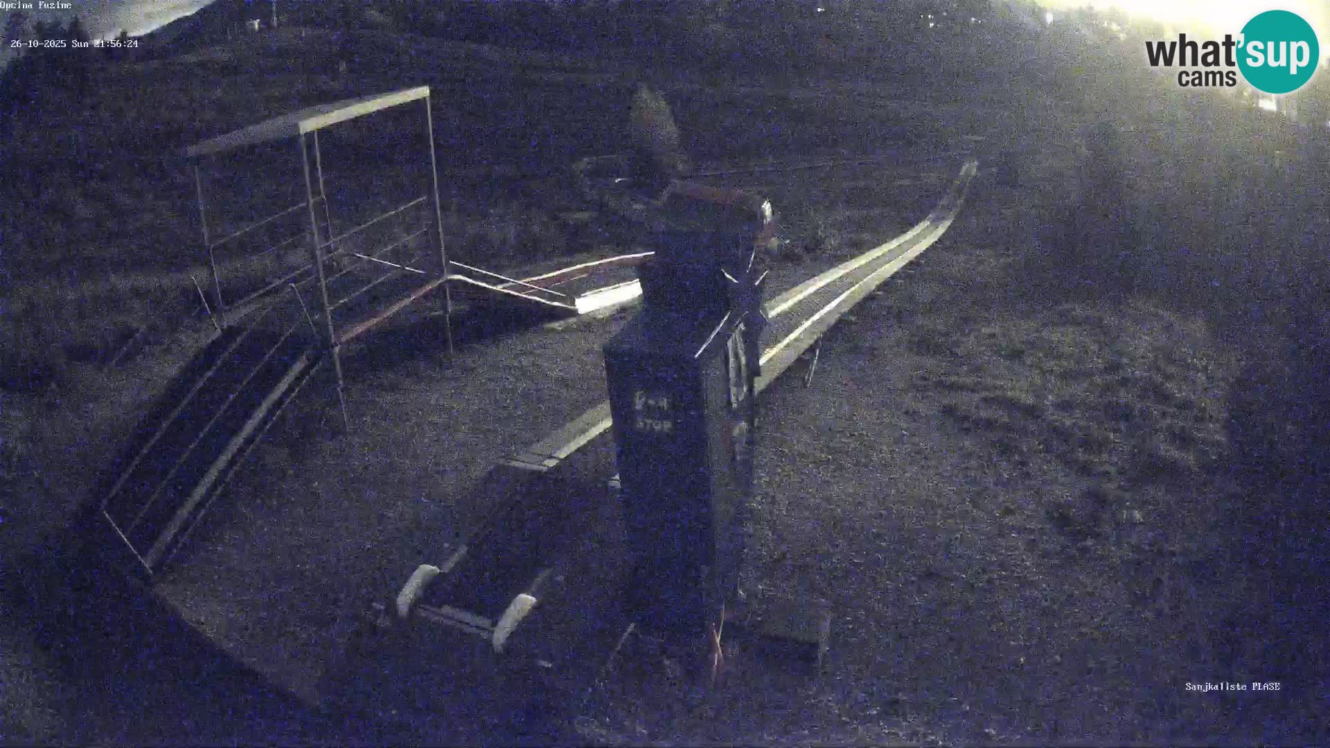 Webcam en direct Piste de luge de Fužine – Croatie