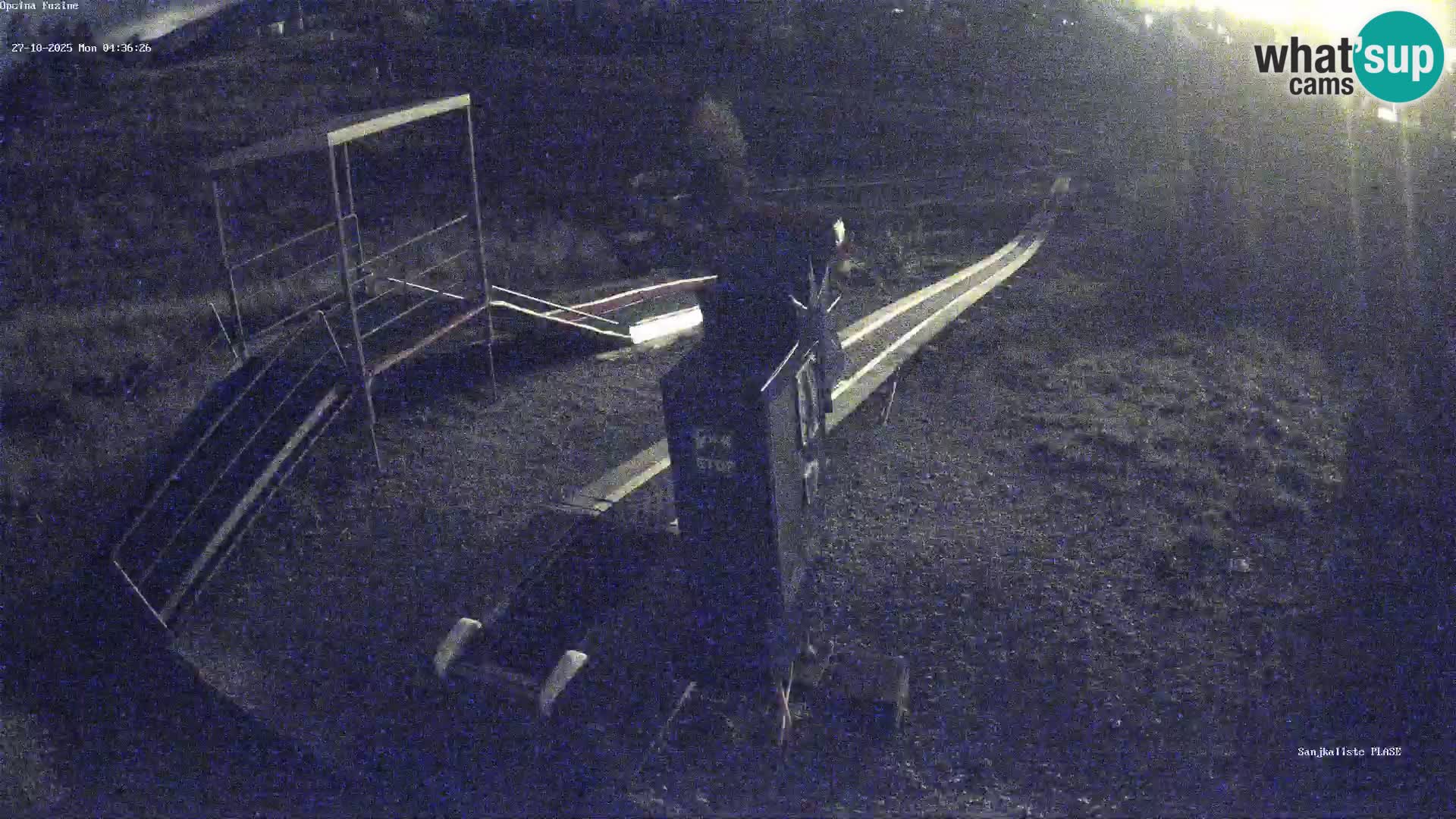 Webcam en direct Piste de luge de Fužine – Croatie
