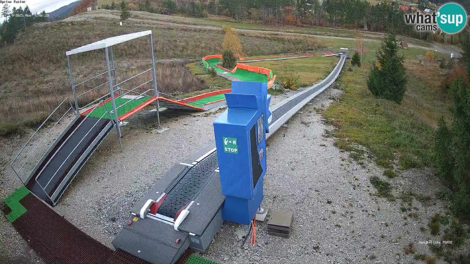 Live Webcam Rodelbahn Fužine – Kroatien