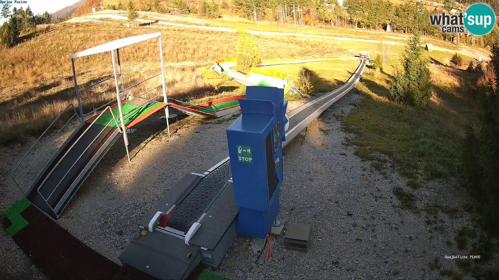 Live Webcam Rodelbahn Fužine – Kroatien