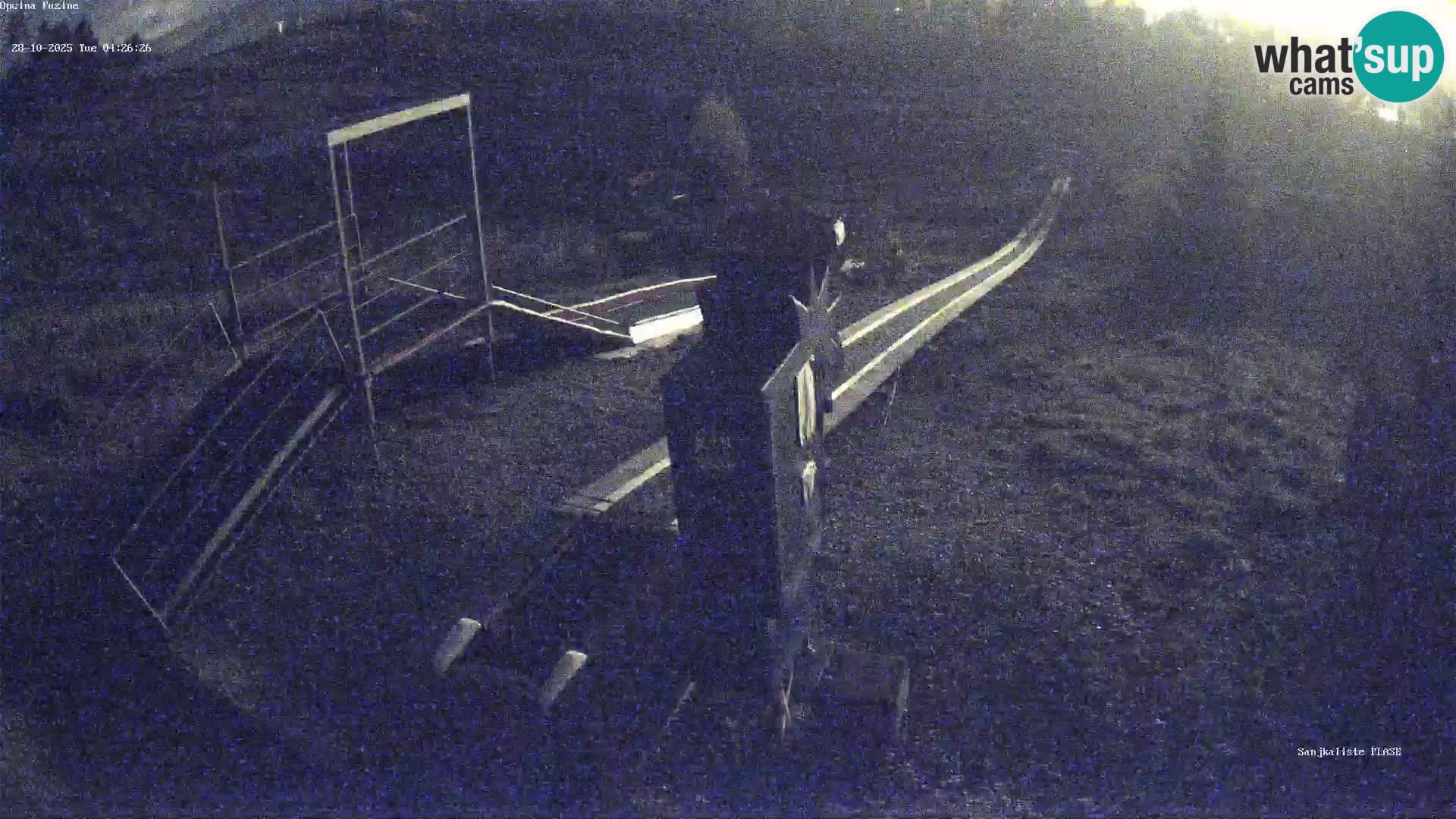 Webcam en vivo Pista de trineo Fužine – Croacia