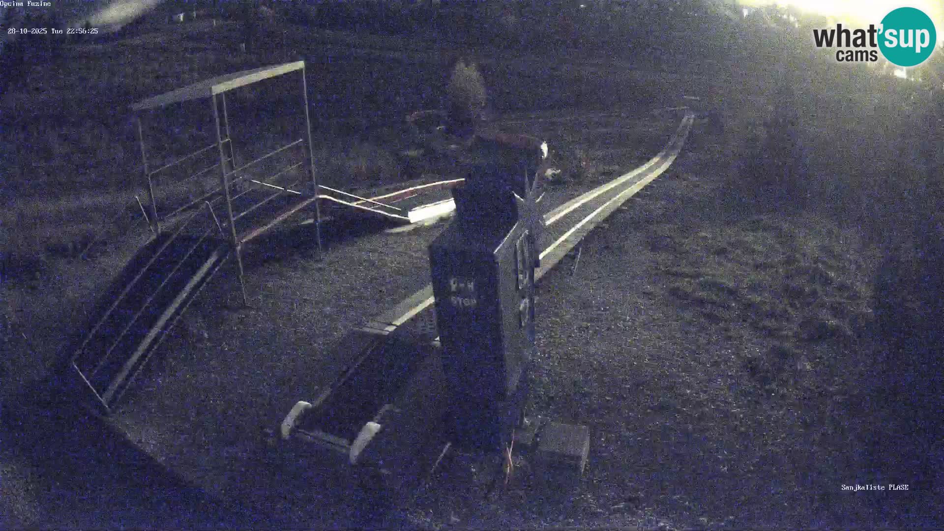 Live webcam Fužine toboggan run – Croatia