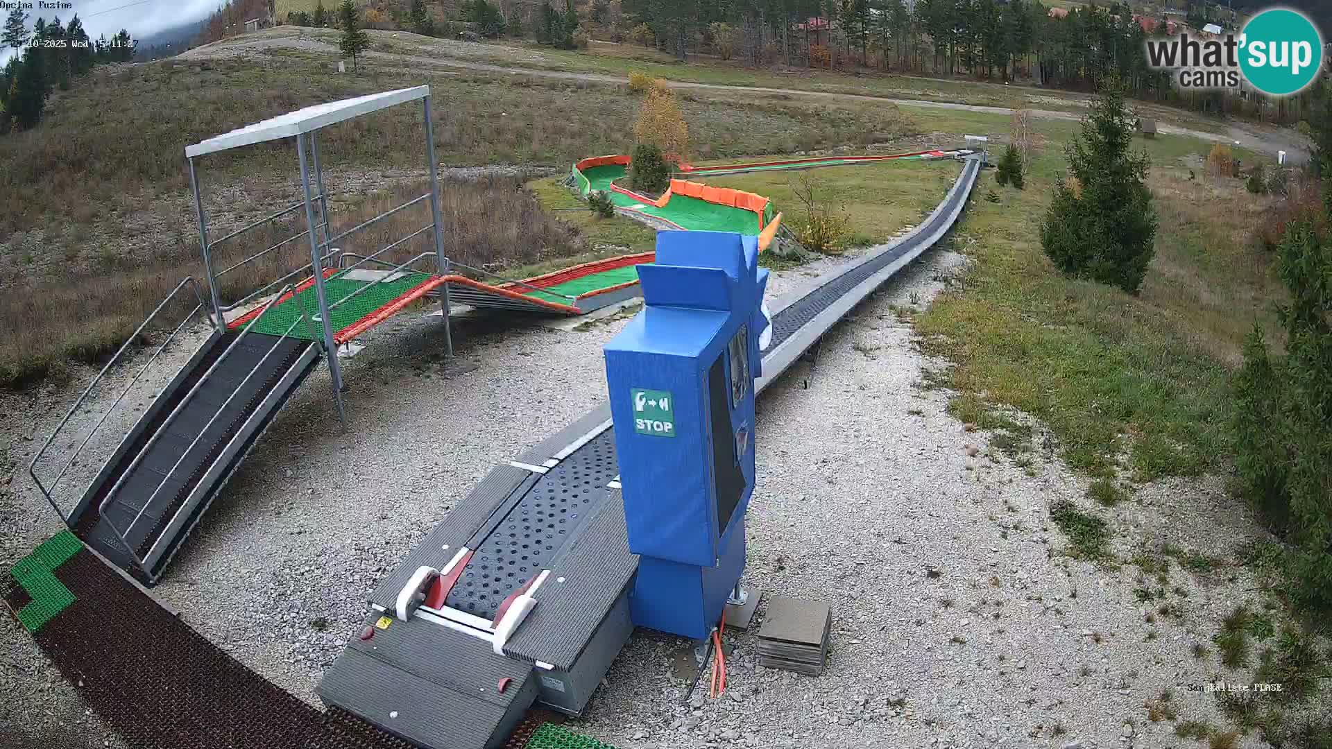 Live Webcam Rodelbahn Fužine – Kroatien