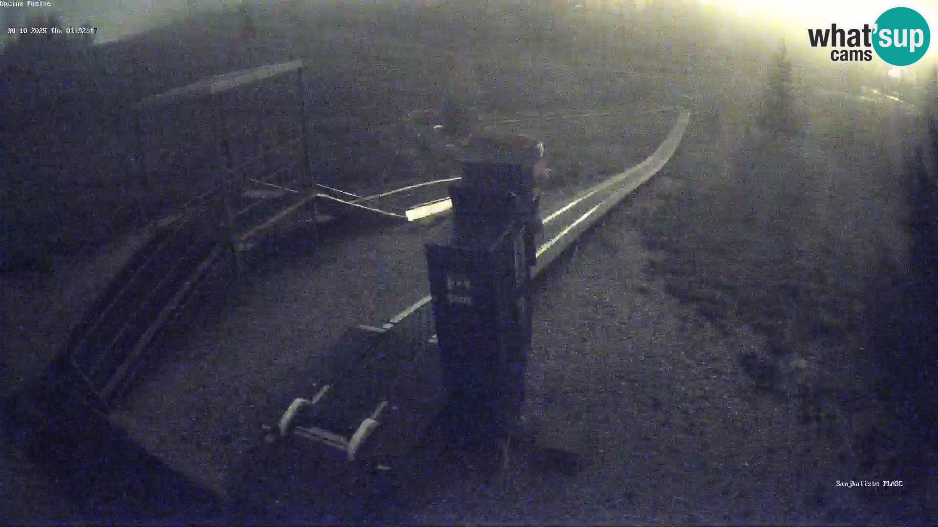 Live webcam Fužine toboggan run – Croatia