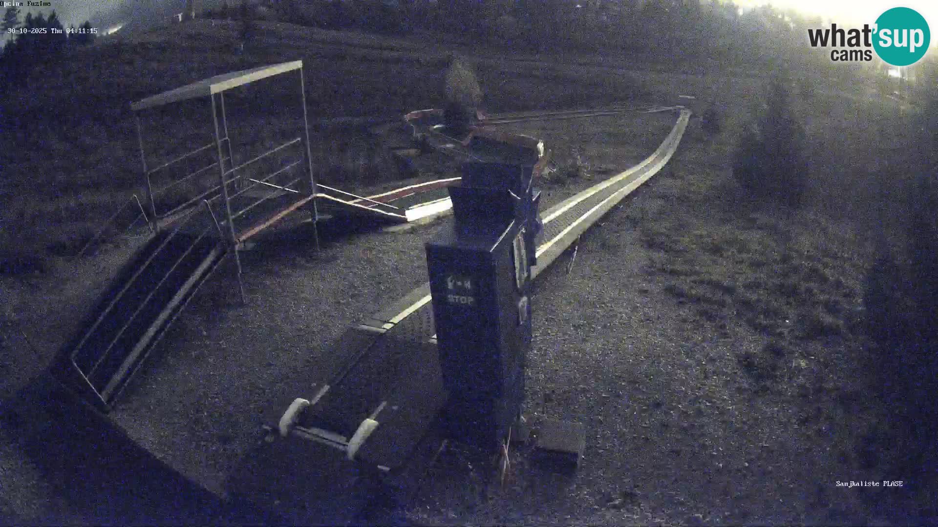 Spletna kamera v živo Sankališče Fužine – Hrvaška