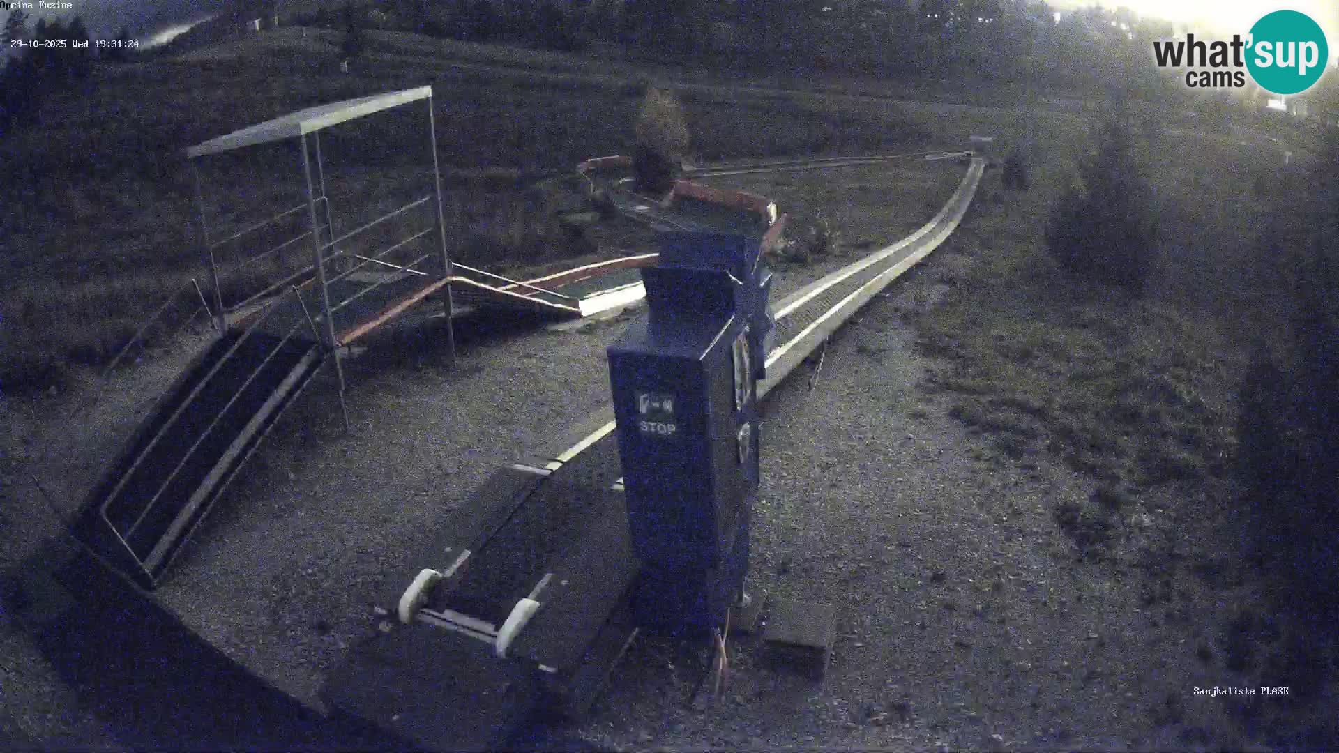 Web kamera uživo Sanjkalište Fužine – Hrvatska