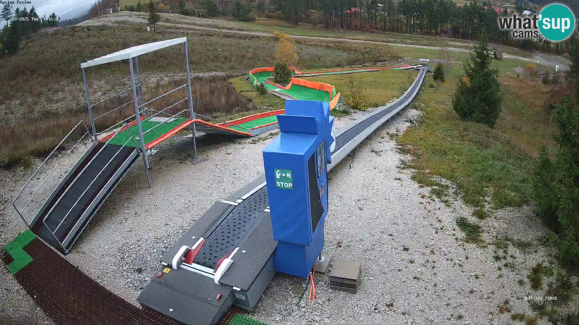 Live Webcam Rodelbahn Fužine – Kroatien