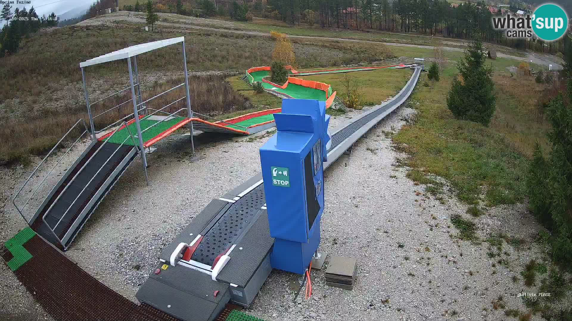 Live Webcam Rodelbahn Fužine – Kroatien