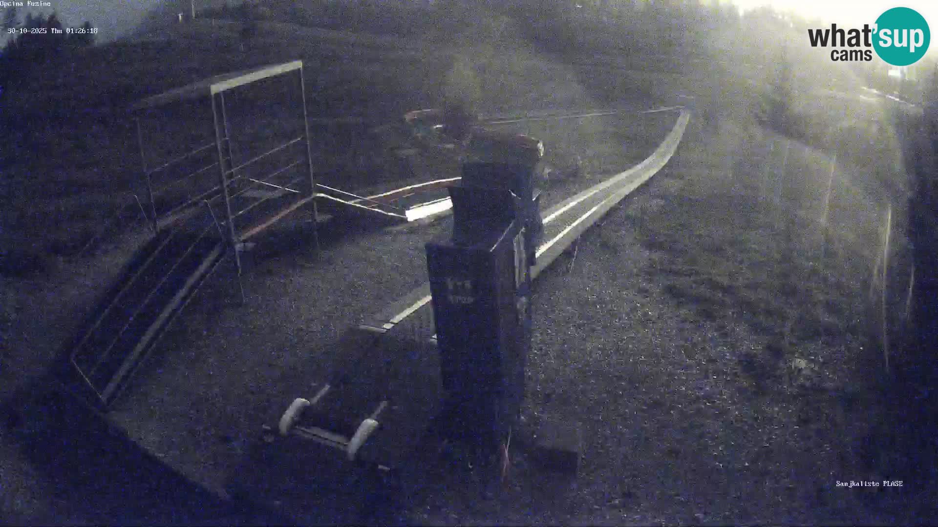 Webcam en direct Piste de luge de Fužine – Croatie