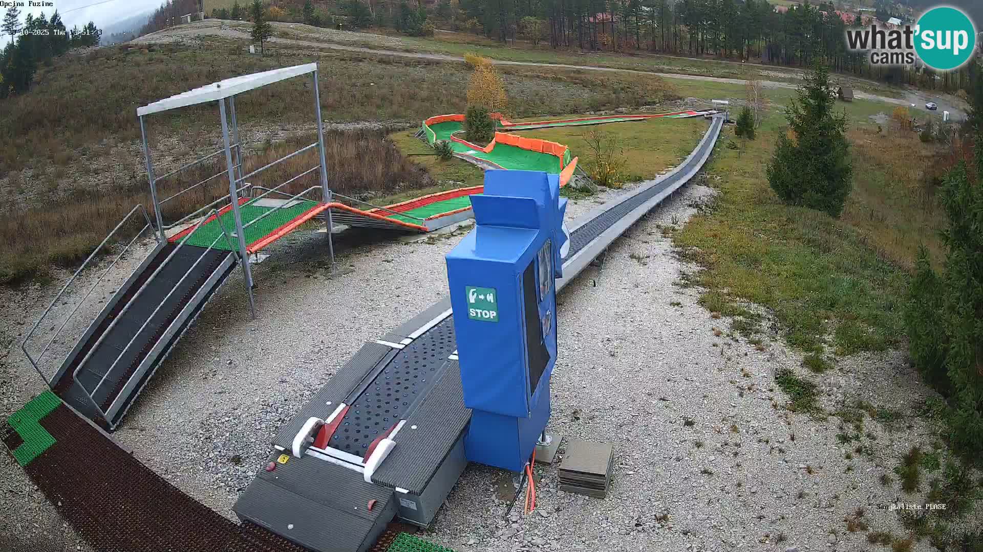 Web kamera uživo Sanjkalište Fužine – Hrvatska