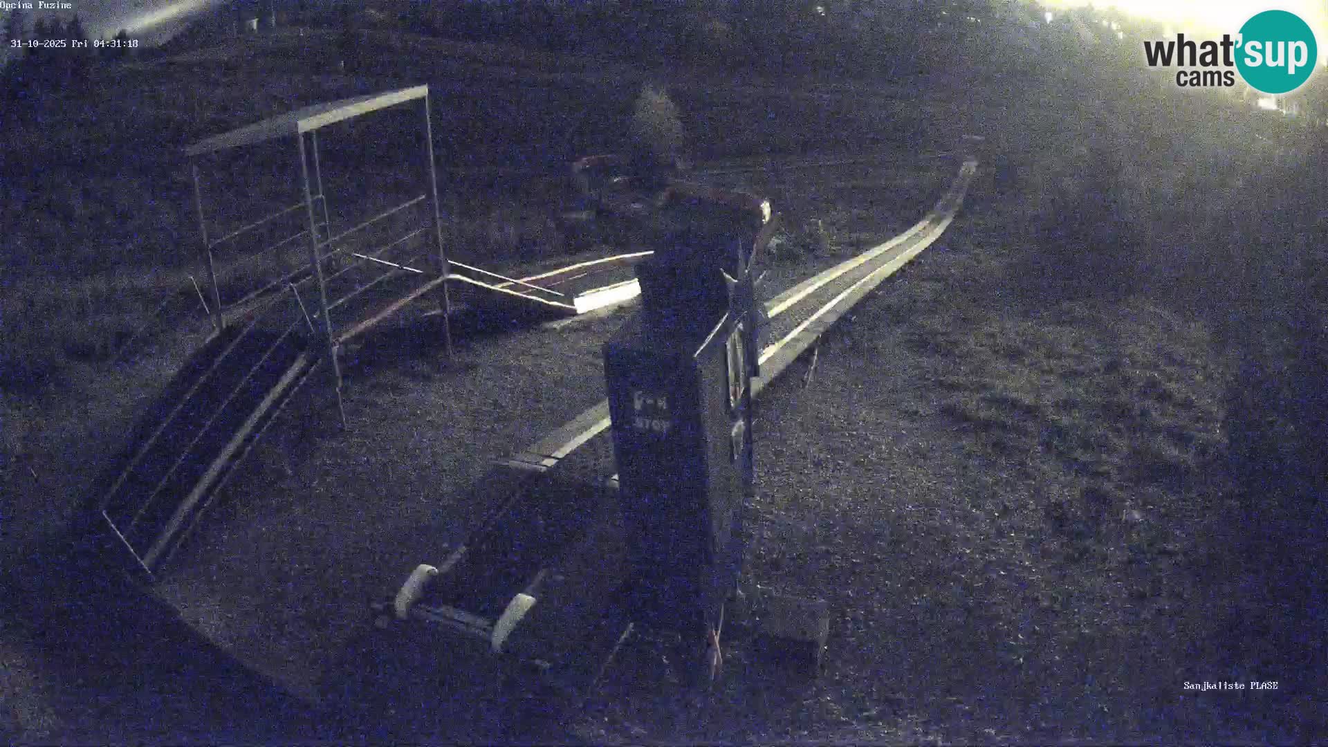 Web kamera uživo Sanjkalište Fužine – Hrvatska