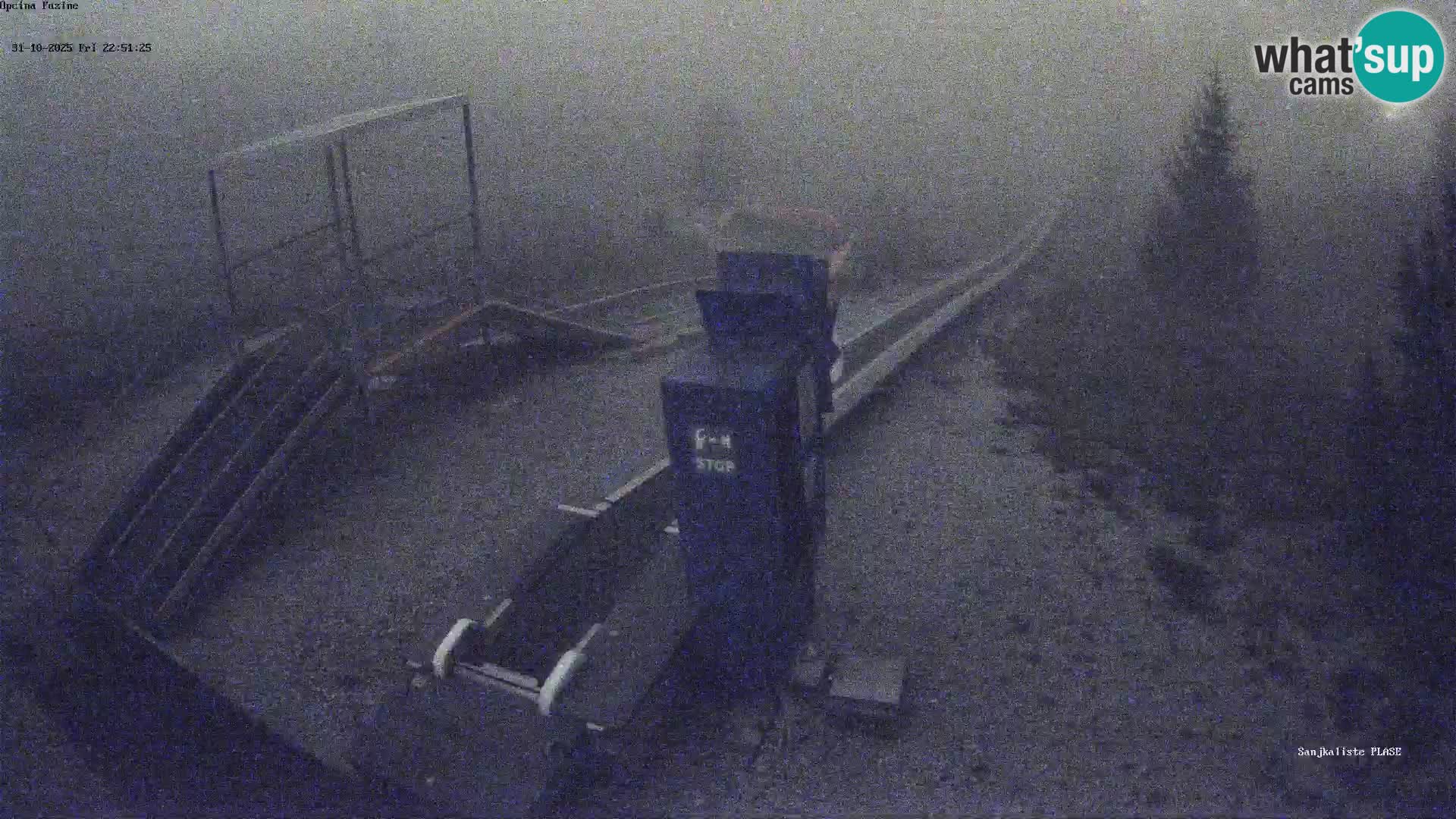 Spletna kamera v živo Sankališče Fužine – Hrvaška