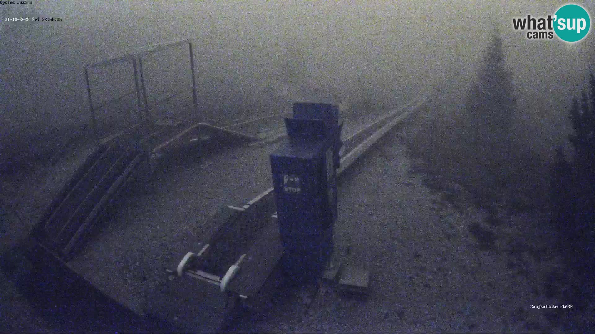 Live webcam Fužine toboggan run – Croatia