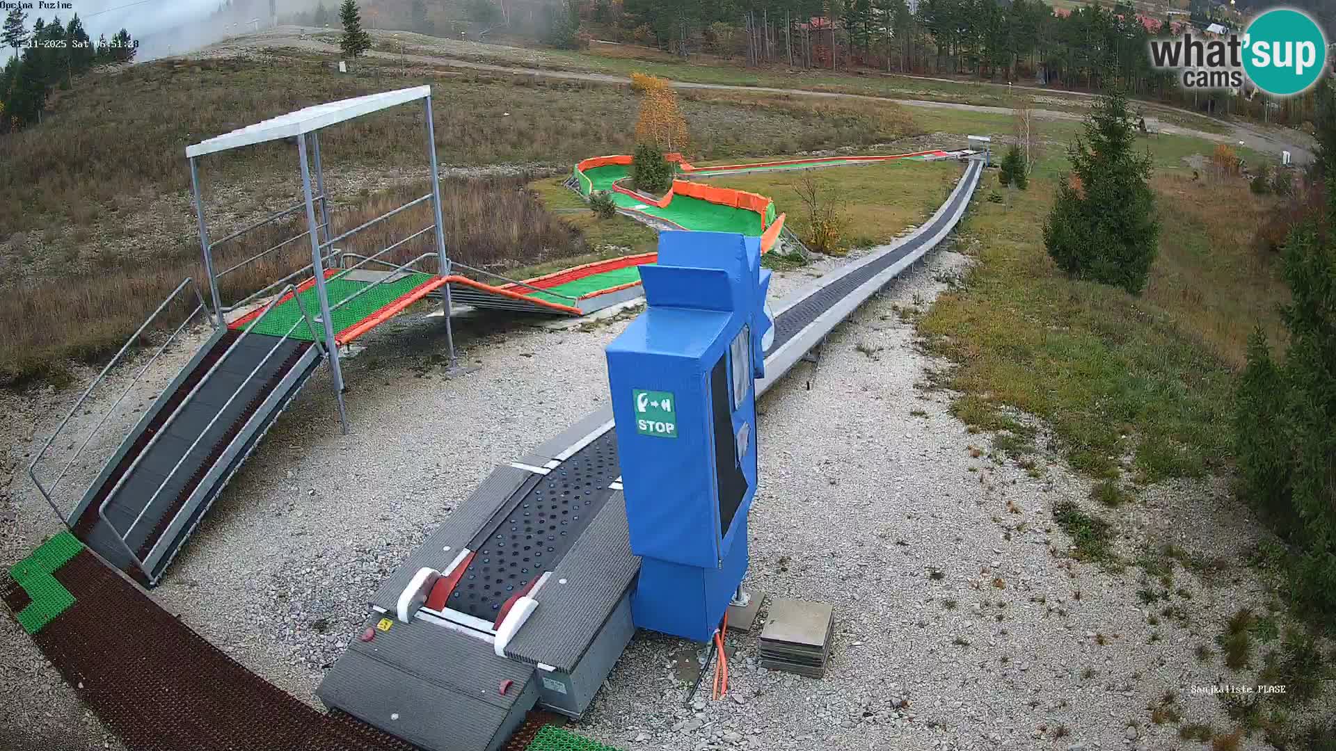 Live Webcam Rodelbahn Fužine – Kroatien