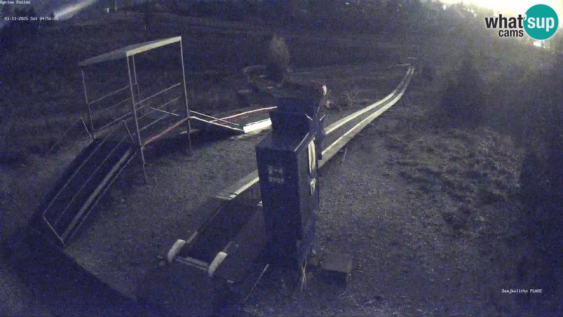 Live webcam Fužine toboggan run – Croatia