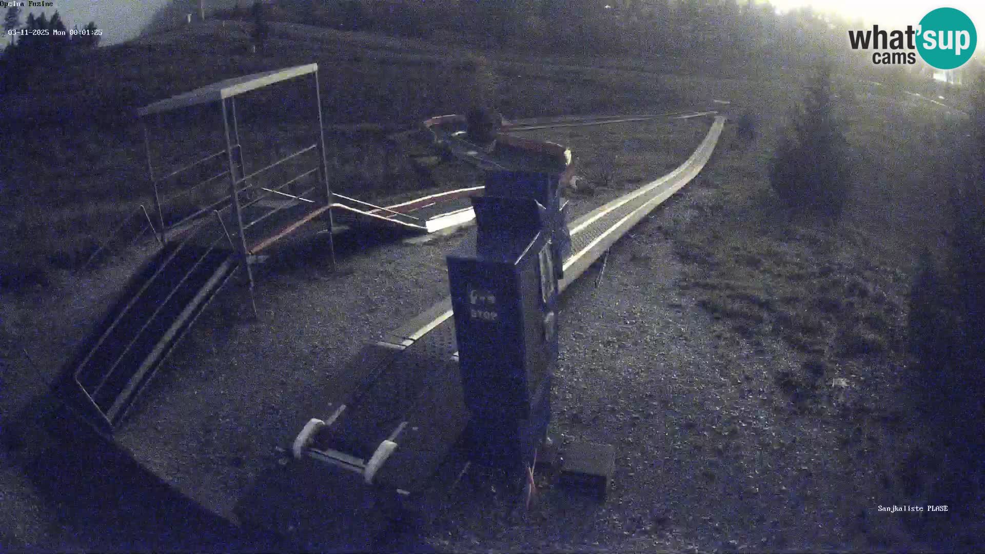 Spletna kamera v živo Sankališče Fužine – Hrvaška