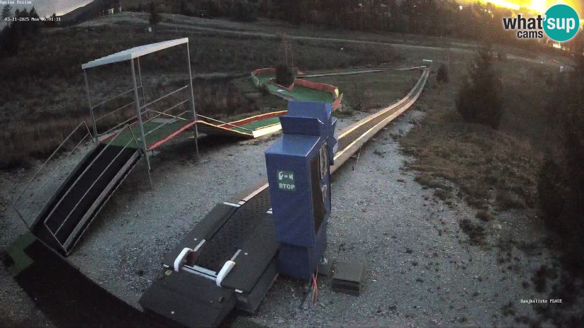 Live Webcam Rodelbahn Fužine – Kroatien